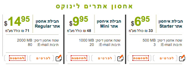 אינטרוויז'ן - אחסון אתרים ביוקר ולא בזול